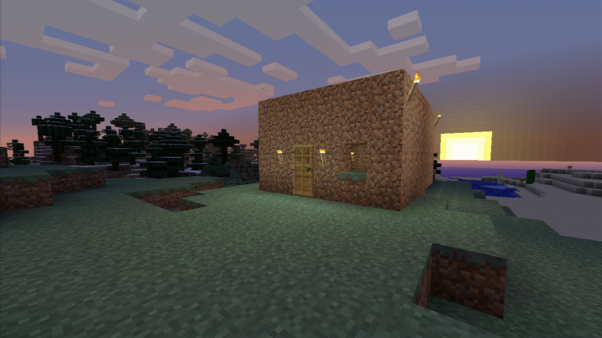 System-Driven Design example: Day/Night Cycle system in Minecraft game