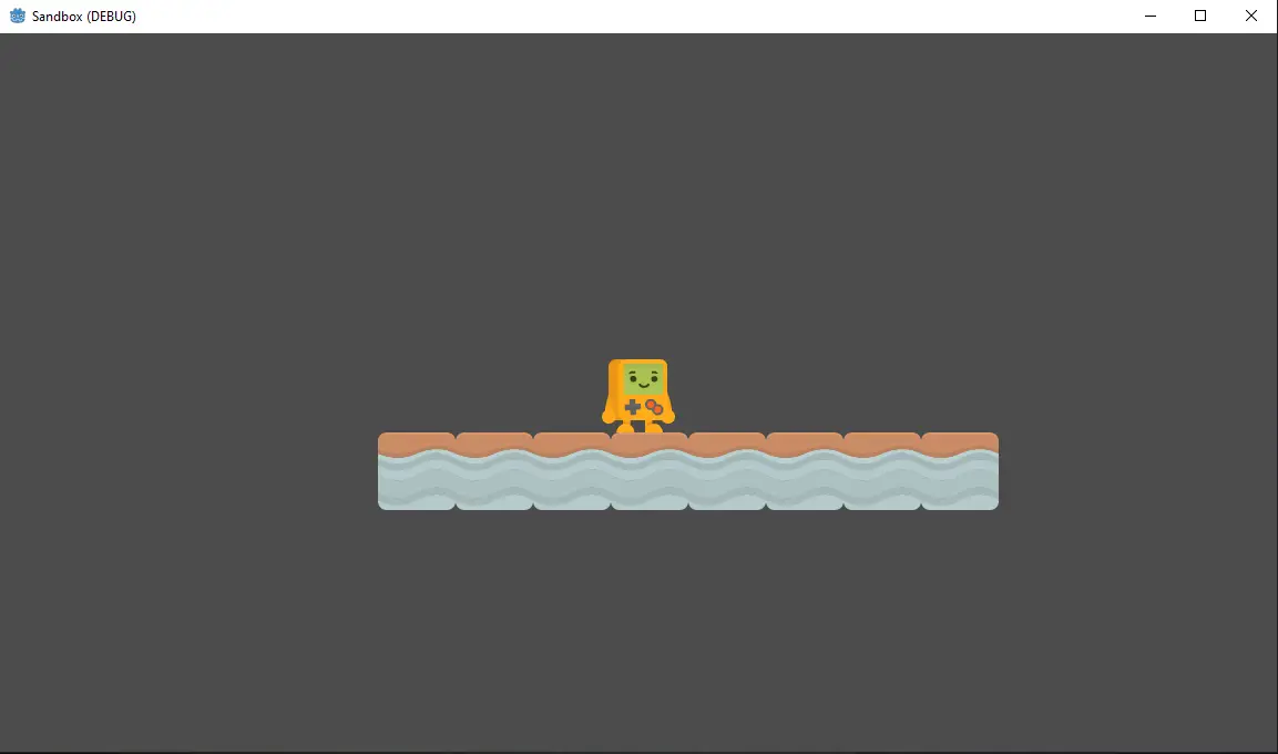 The final step in how to add collision to tilemaps is to test it to see if the collision works as expected