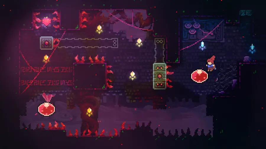 example game that uses sprite sheets: Celeste