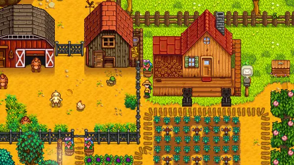example game that uses sprite sheets: Stardew Valley