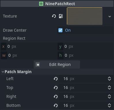 NinePatchRect node properties in Godot 4