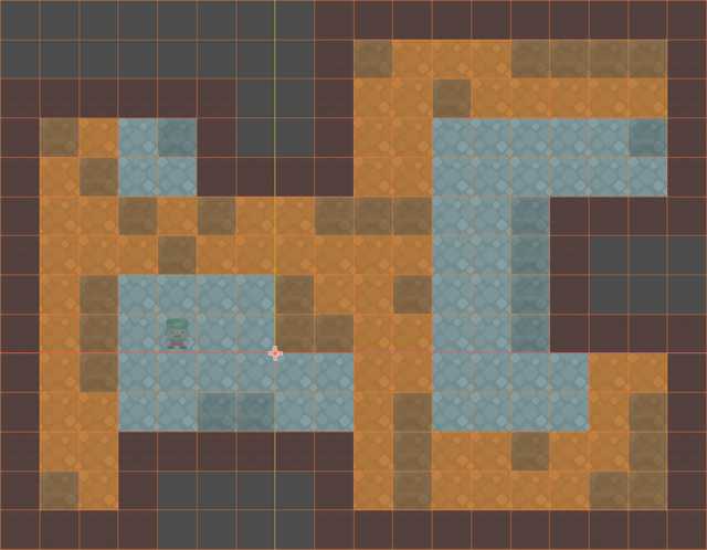 Illustration of tilemap layers: The 'Terrain' layer